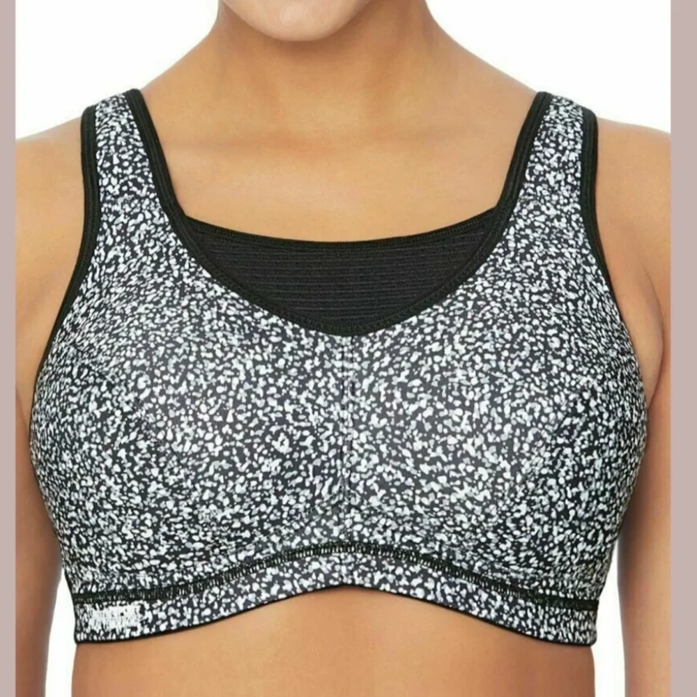Sz 48DD Glamorise Sport Elite Performance No-bounce Cami Bra - Picture 1 of 6